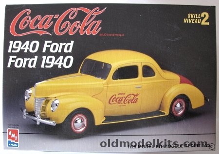 AMT 1/25 1940 Ford Coupe Coca-Cola, 50823 plastic model kit